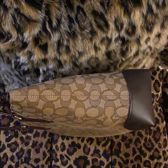 ZIP TOP TOTE IN SIGNATURE JACQUARD ❗️AUTHENTIC❗️ - Picture 9 of 11